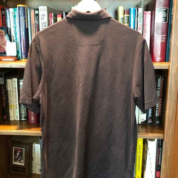 Tommy Bahama Mens Small Size Coffee colored Polo shirt - Picture 4 of 4